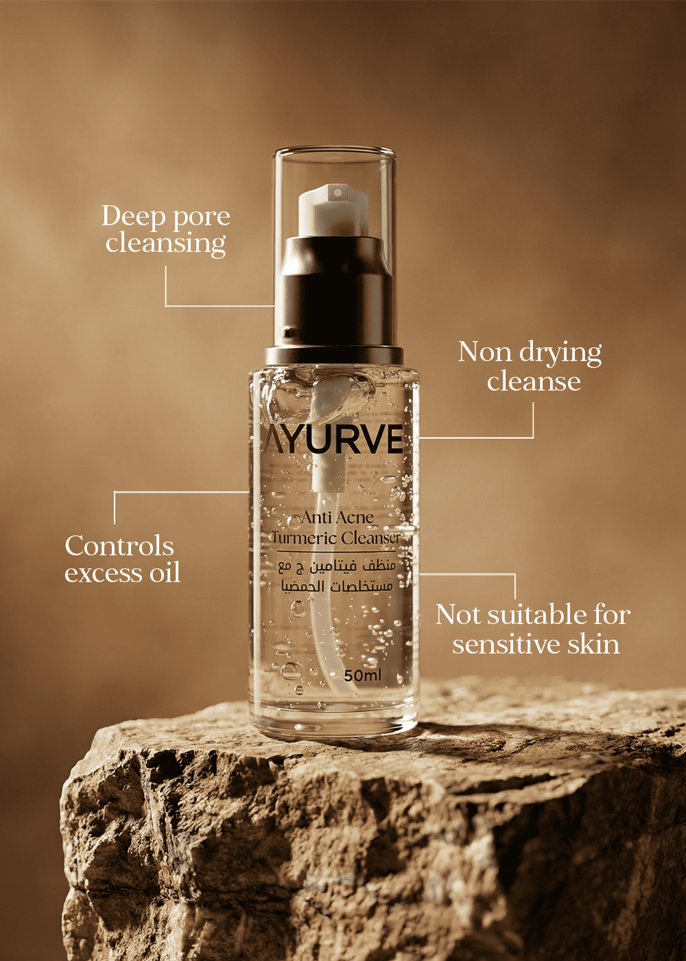 Anti-Acne Turmeric Cleanser (50ml)