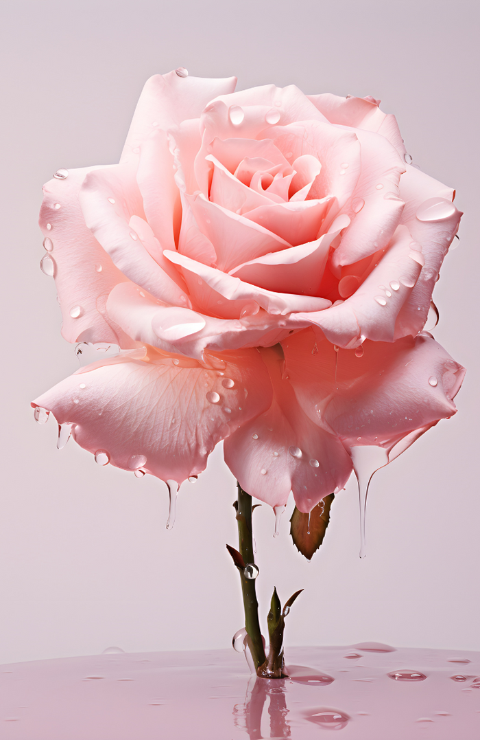 Rosa Damascena (Pink Rose)