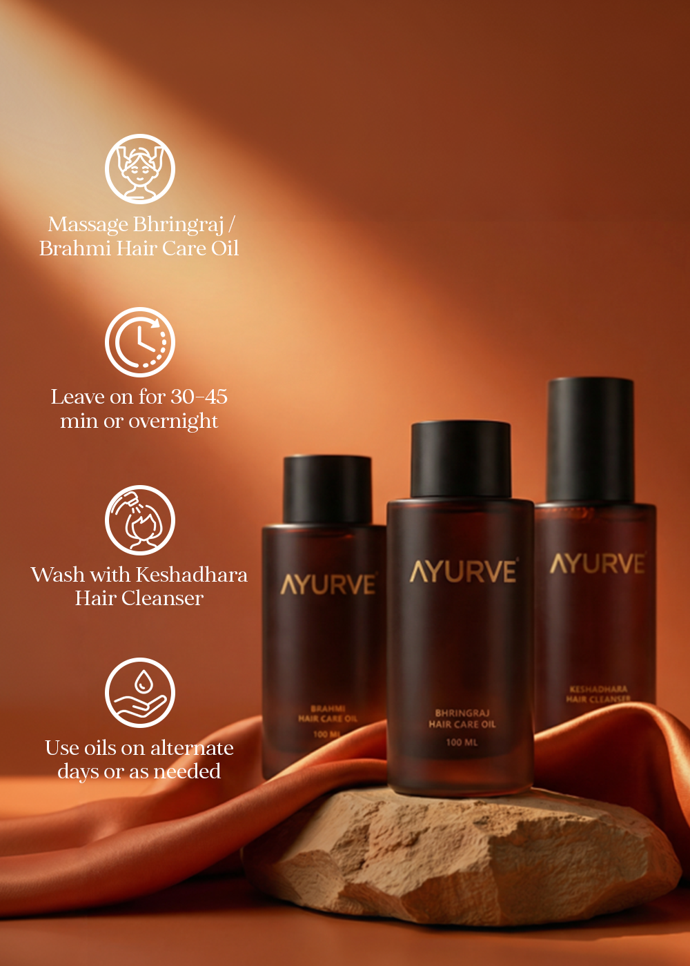 Ayurve Hair Vitality Kit